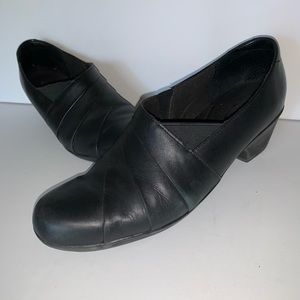 Clarks Wish Aspire Black Loafers